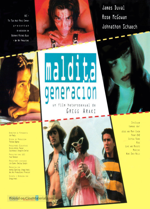 The Doom Generation - Spanish Movie Poster