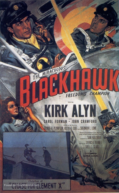 Blackhawk: Fearless Champion of Freedom - Movie Poster