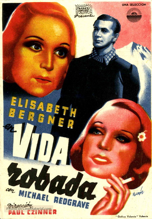 Stolen Life - Spanish Movie Poster
