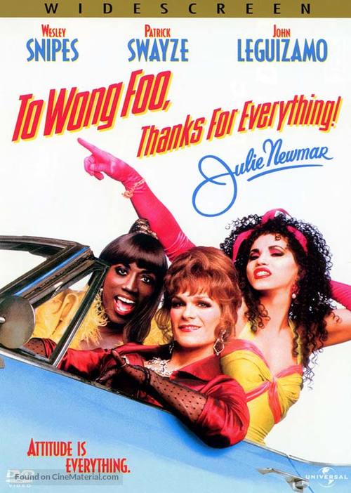 To Wong Foo Thanks for Everything, Julie Newmar - DVD movie cover