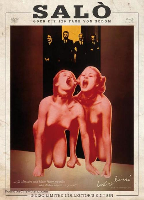 Sal&ograve; o le 120 giornate di Sodoma - German Movie Cover