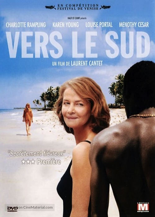Vers le sud - French DVD movie cover