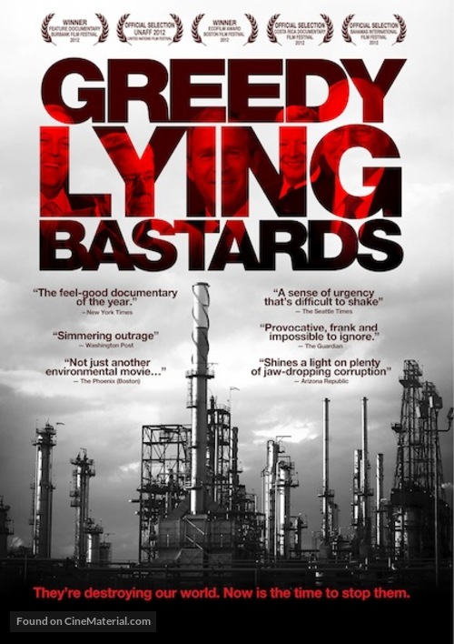Greedy Lying Bastards - DVD movie cover