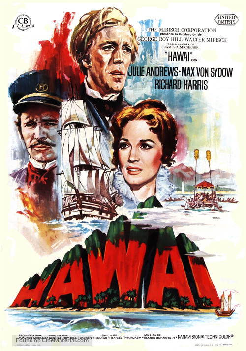 Hawaii - Spanish Movie Poster