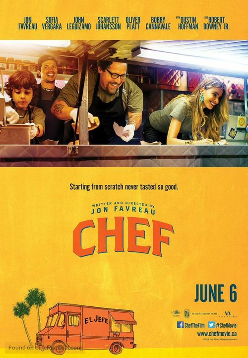 Chef - Canadian Movie Poster