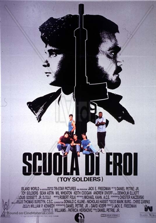 Toy Soldiers - Italian Movie Poster