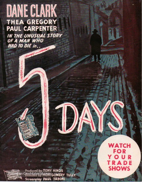 Five Days - British Movie Poster