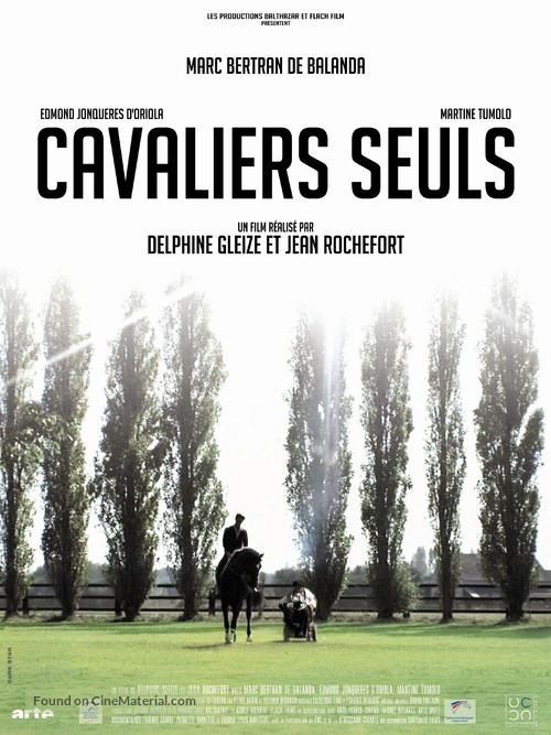 Cavaliers seuls - French Movie Poster