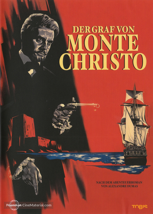 Le comte de Monte Cristo - German Movie Cover