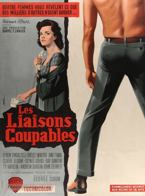The Chapman Report - French Movie Poster