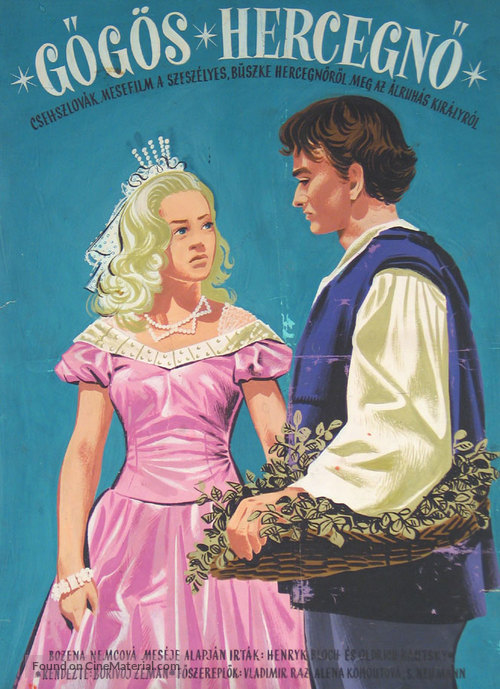 Pysn&aacute; princezna - Hungarian Movie Poster