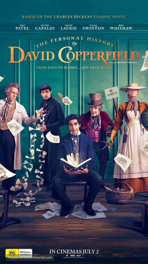 The Personal History of David Copperfield - Australian Movie Poster