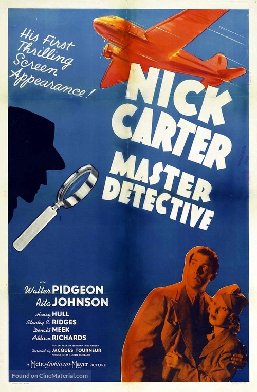 Nick Carter, Master Detective - Movie Poster