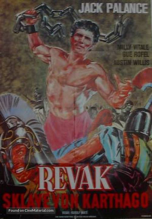 The Barbarians - German Movie Poster