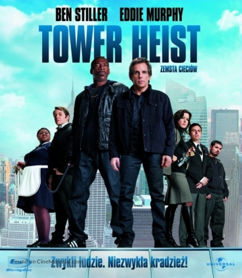 Tower Heist - Polish Blu-Ray movie cover