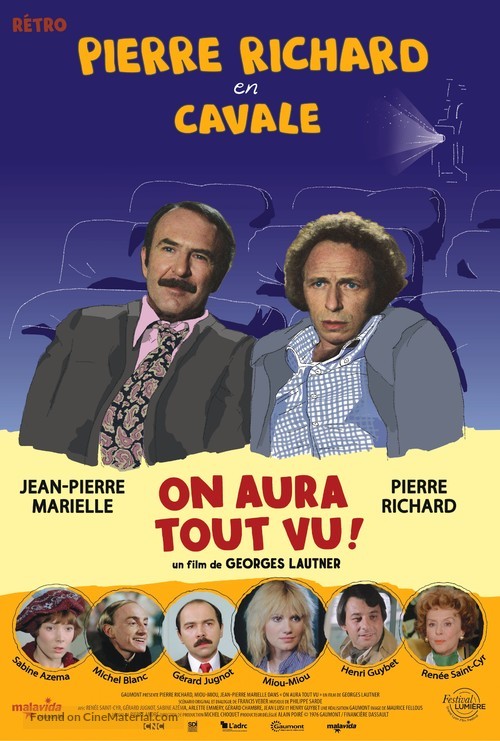 On aura tout vu - French Re-release movie poster