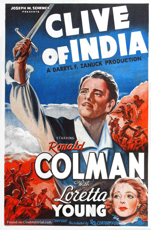 Clive of India - Movie Poster