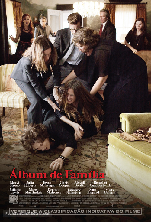 August: Osage County - Brazilian Movie Poster