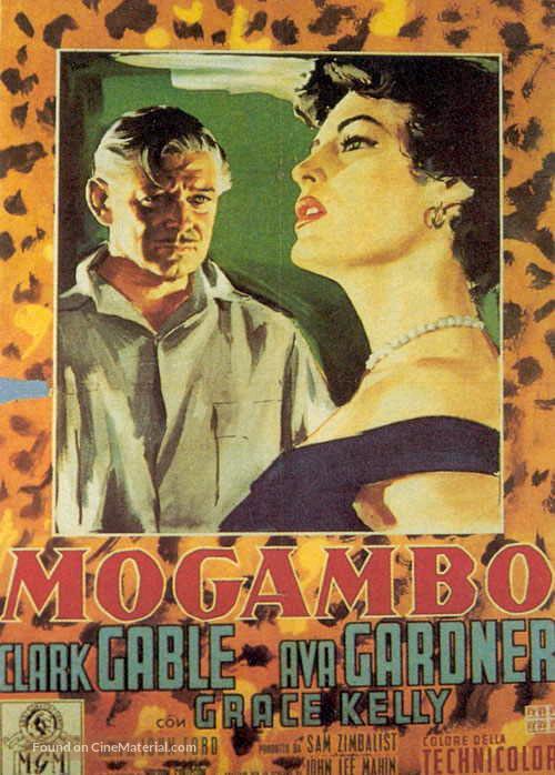 Mogambo - Italian Movie Poster