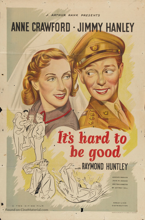 It&#039;s Hard to Be Good - British Movie Poster