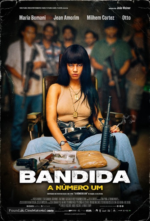 Bandida: A N&uacute;mero Um - Brazilian Movie Poster