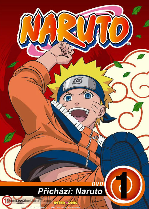 &quot;Naruto&quot; - Czech DVD movie cover