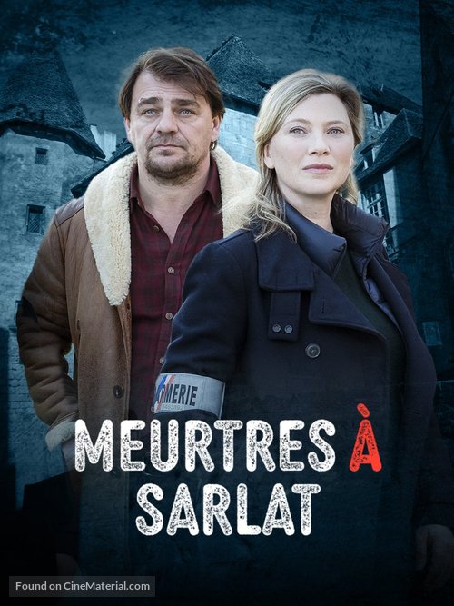 &quot;Meurtres &agrave;...&quot; Meurtres &agrave; Sarlat - French poster