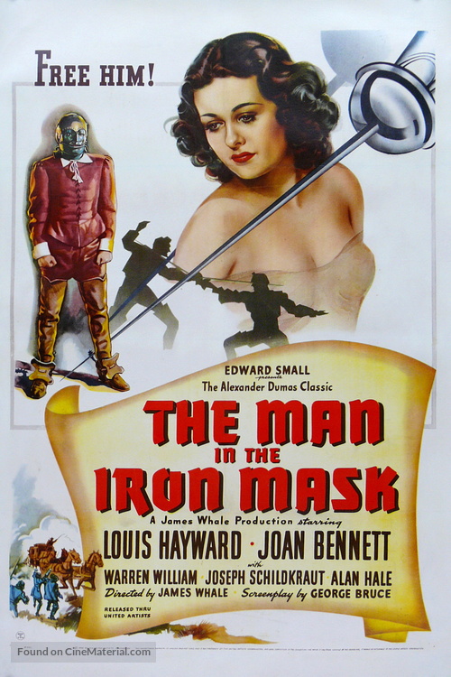 The Man in the Iron Mask - Movie Poster