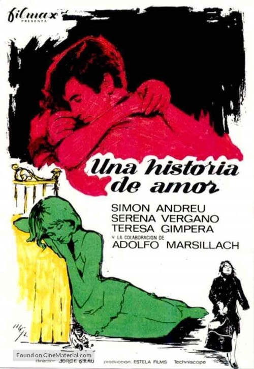 Una historia de amor - Spanish Movie Poster