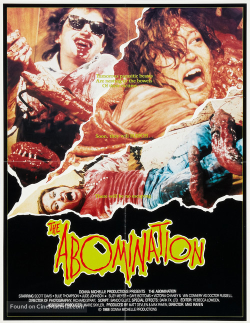 The Abomination - Movie Poster