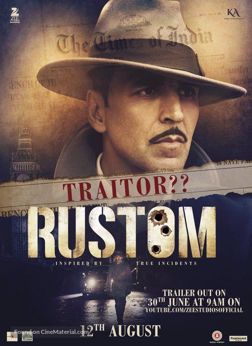 Rustom - Indian Movie Poster