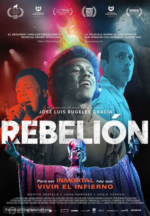 Rebeli&oacute;n - Mexican Movie Poster