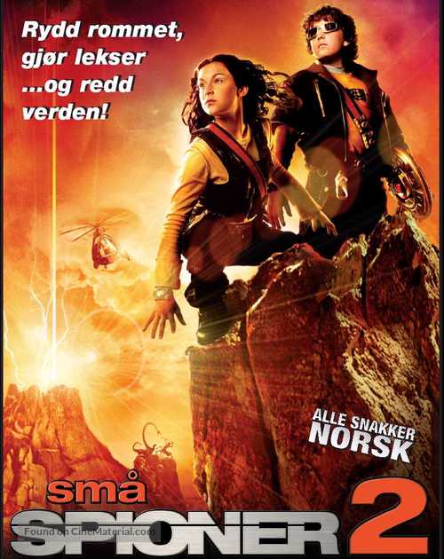 Spy Kids 2: Island of Lost Dreams - Norwegian Movie Poster