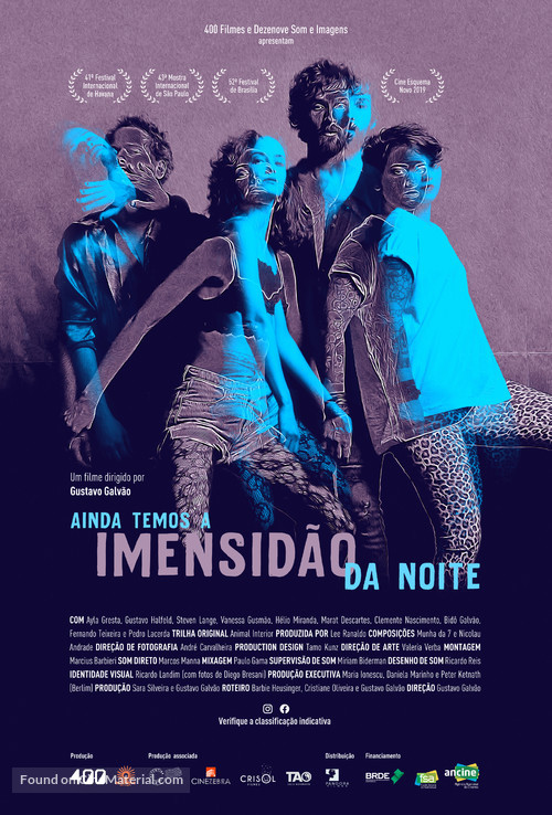 Ainda Temos a Imensid&atilde;o da Noite - Brazilian Movie Poster