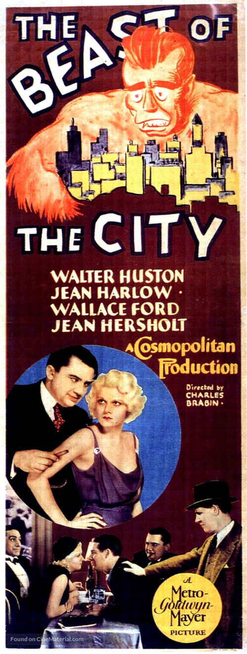 The Beast of the City - Movie Poster