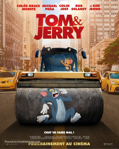 Tom and Jerry - French Movie Poster