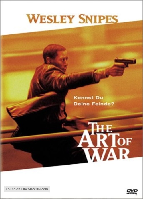 The Art Of War - German DVD movie cover