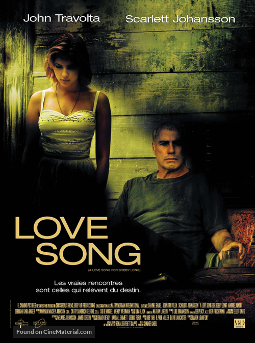 A Love Song for Bobby Long - French Movie Poster