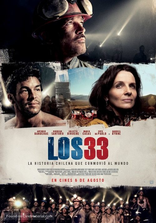 The 33 - Chilean Movie Poster