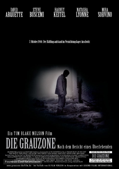 The Grey Zone - German Movie Poster