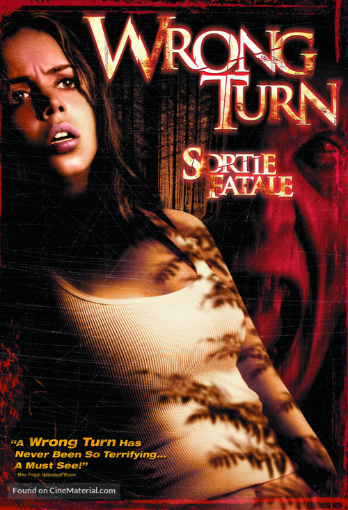 Wrong Turn - Canadian Movie Poster