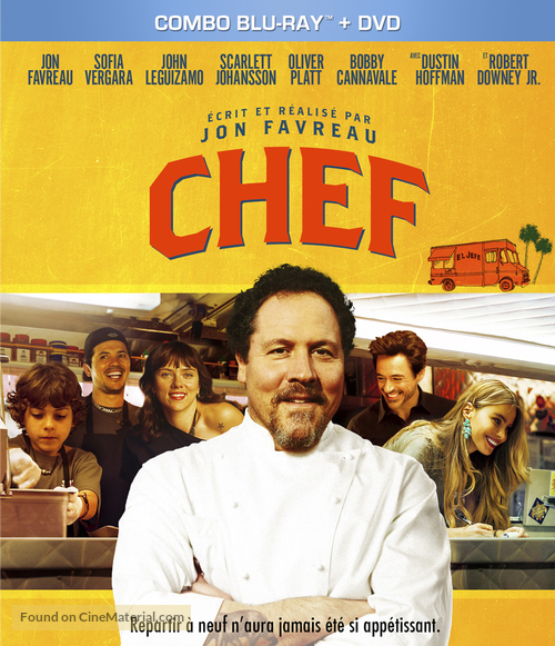 Chef - Canadian Blu-Ray movie cover