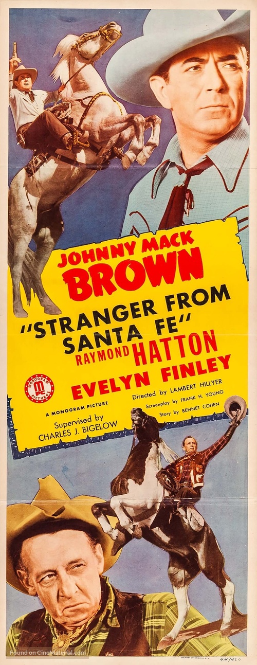 Stranger from Santa Fe - Movie Poster