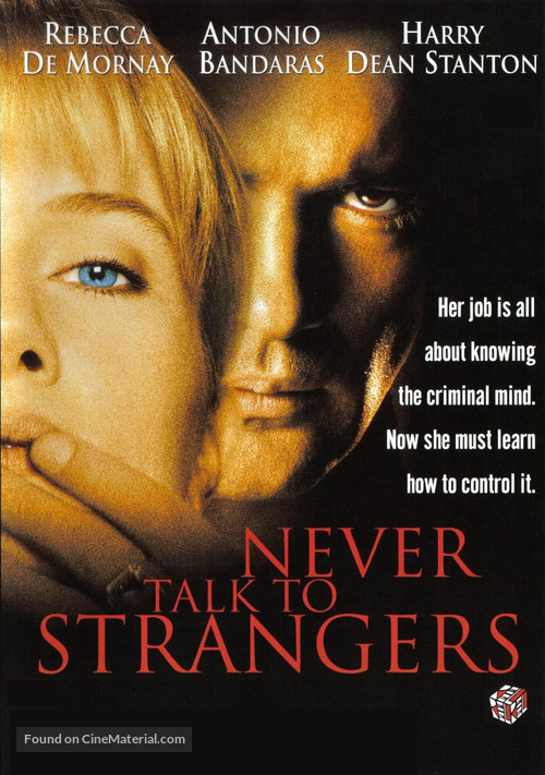 Never Talk to Strangers - DVD movie cover