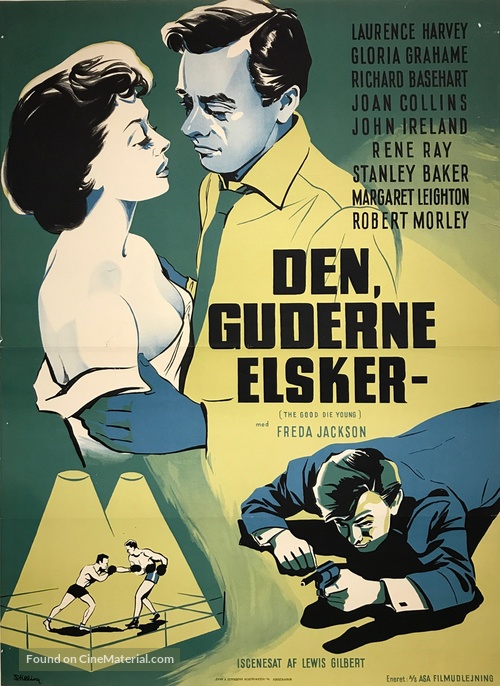 The Good Die Young - Danish Movie Poster