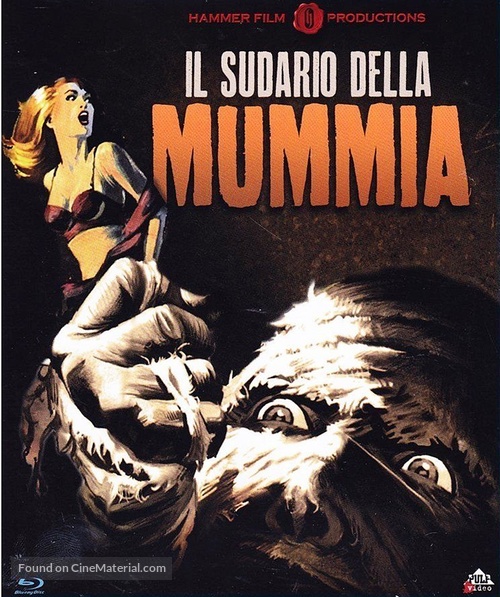 The Mummy&#039;s Shroud - Italian Blu-Ray movie cover