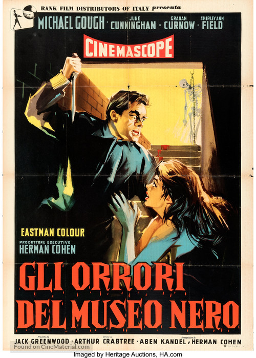 Horrors of the Black Museum - Italian Movie Poster