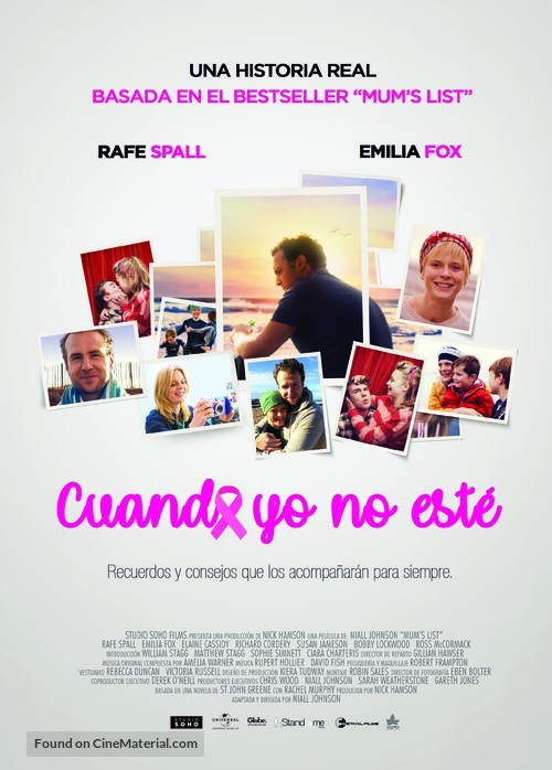 Mum&#039;s List - Spanish Movie Poster