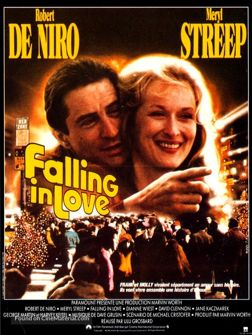 Falling in Love - French Movie Poster