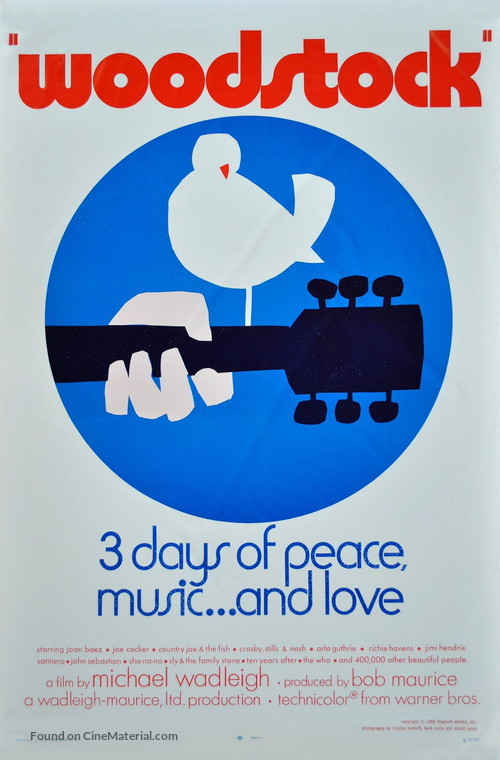 Woodstock - Movie Poster